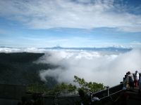 Cloud deck over northern Rio de Janeiro